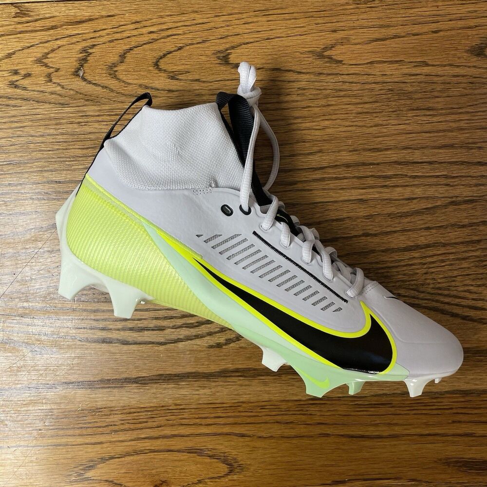 Nike Vapor Edge Pro 360 2 Platinum Green Football Cleats Men Size 10 11 15 NEW